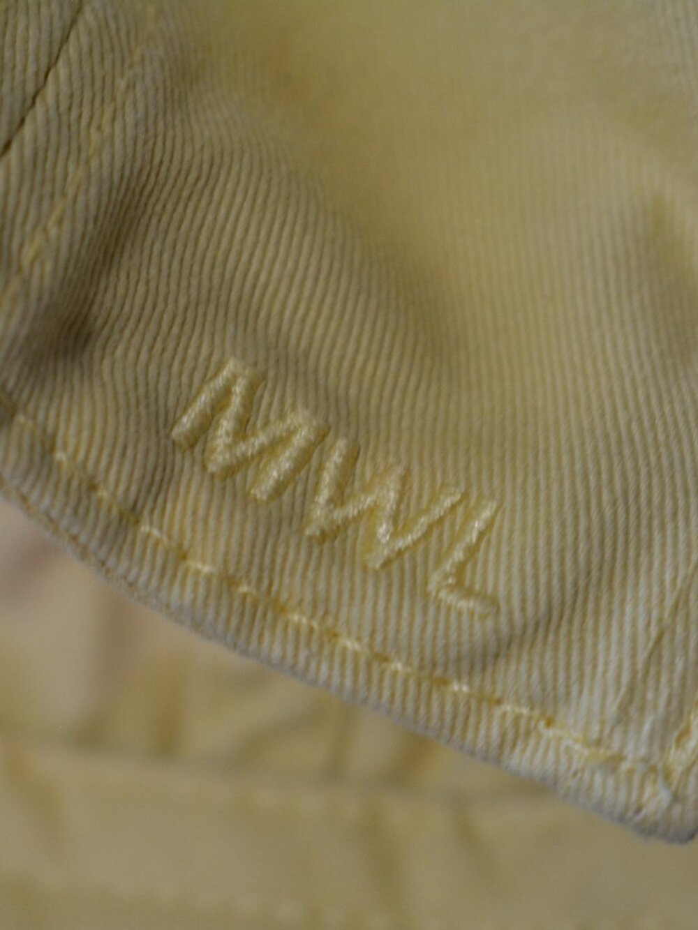 Madewell Yellow Cotton Baseball Hat – Adjustable Strap - Picture 8 of 8
